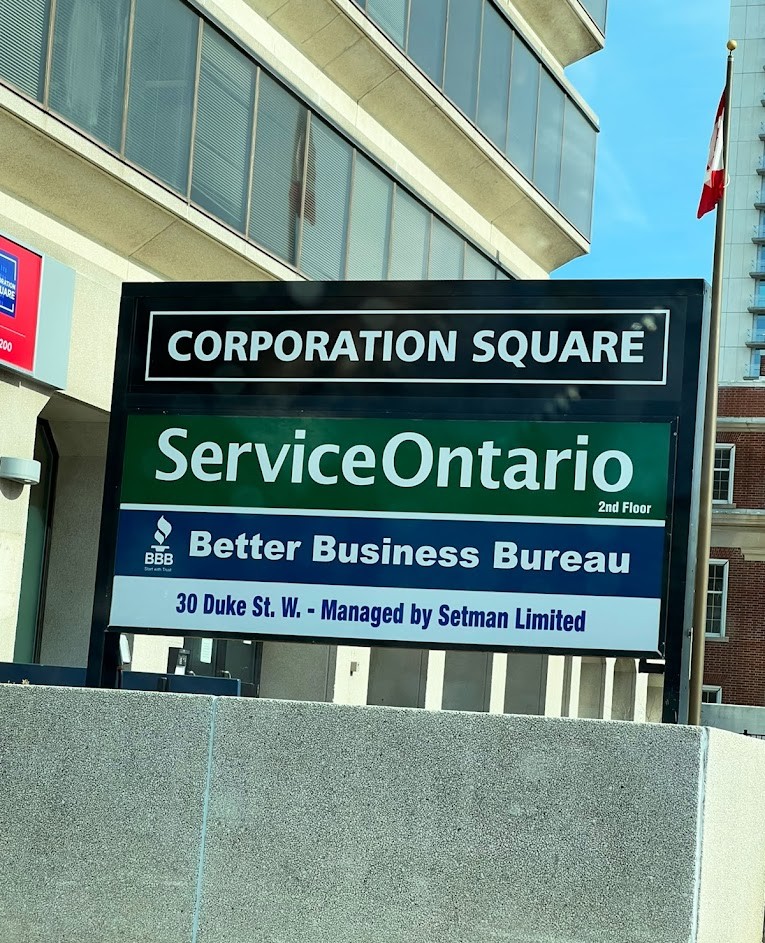Service Ontario di Duke Street
