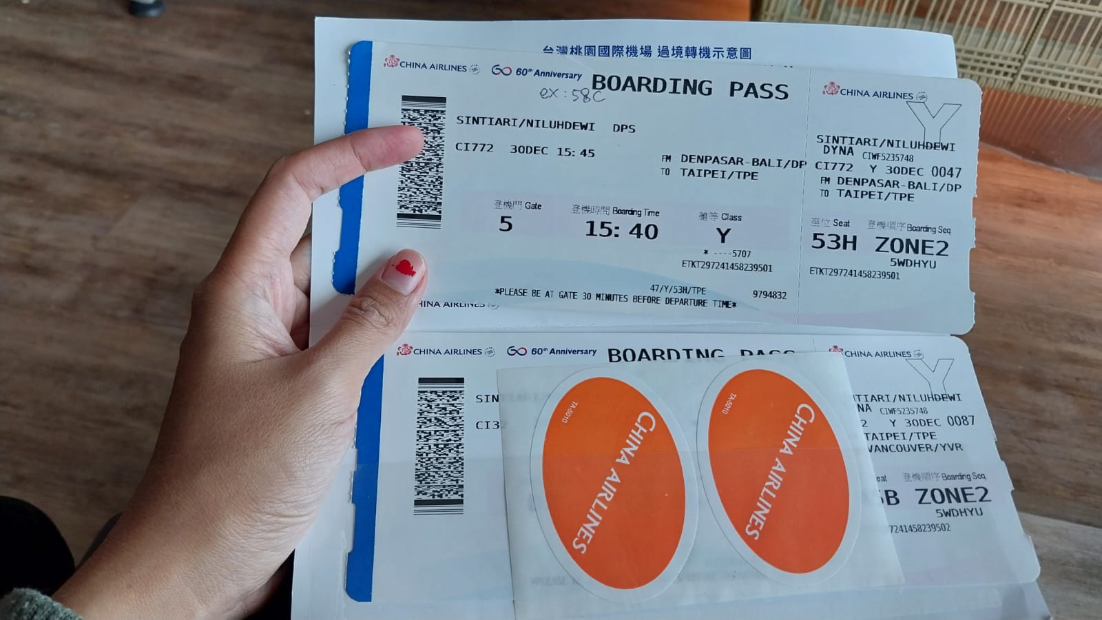 Tiket penerbangan China Airlines